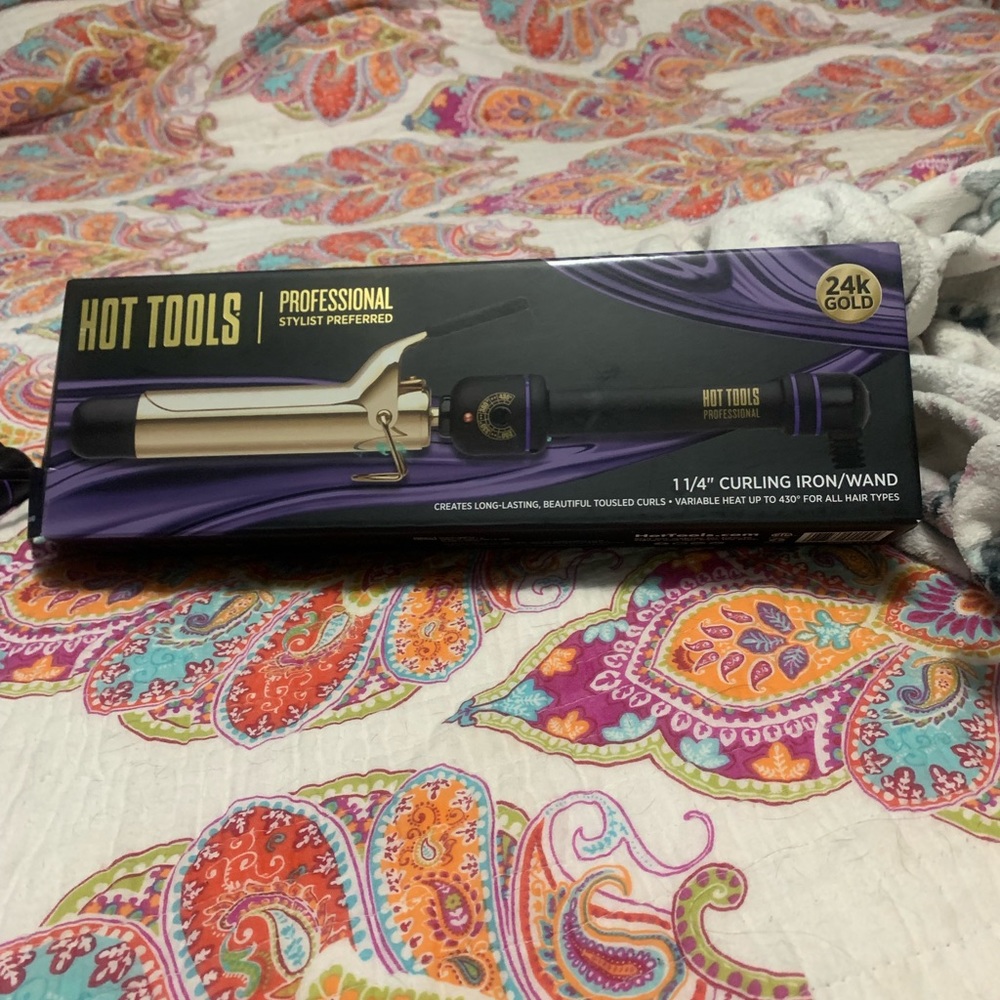 Curling wand
